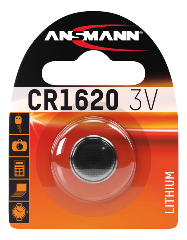 Ansmann CR1620 Knopfzelle,Batterie,Lithium